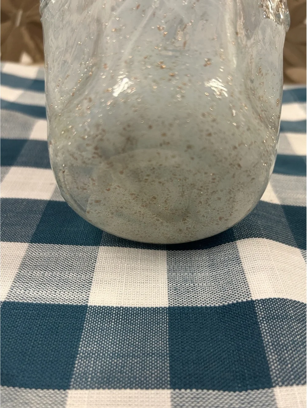 Vintage Murano-Style White Swirl Handkerchief Vase